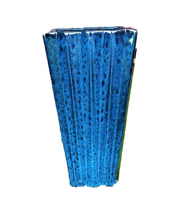 Elegant BLUE CERAMIC pot (54hx26d)