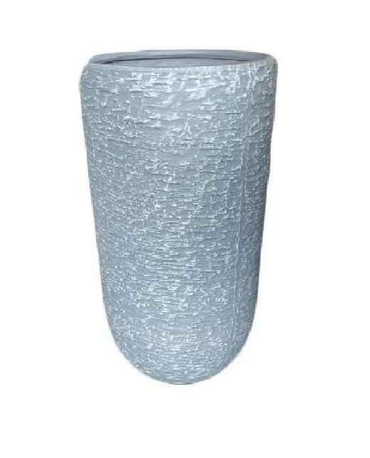 Large Grey Ceramic Planter 55cm x 30cm | Stylish Pot for Home and Garden UAE