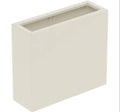90cm x 80cm x 30cm White Grp Planter Pot - PlantmartAE
