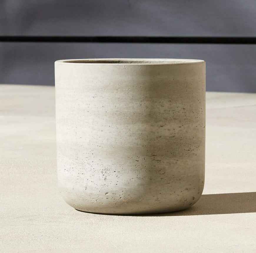 Fiber Cement Planter Matt 15cm x 15cm