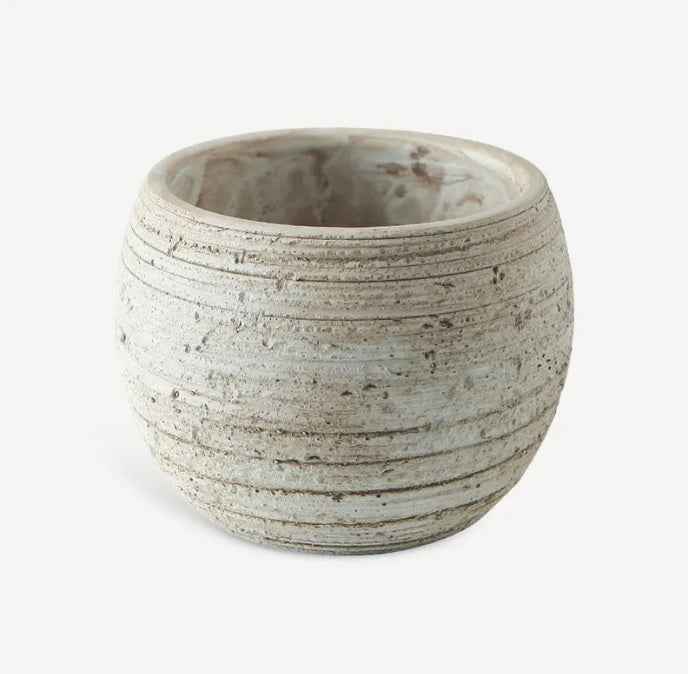 Cement Planter Beige 13cm x11cm