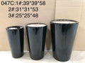Glossy-Black Ceramic pot